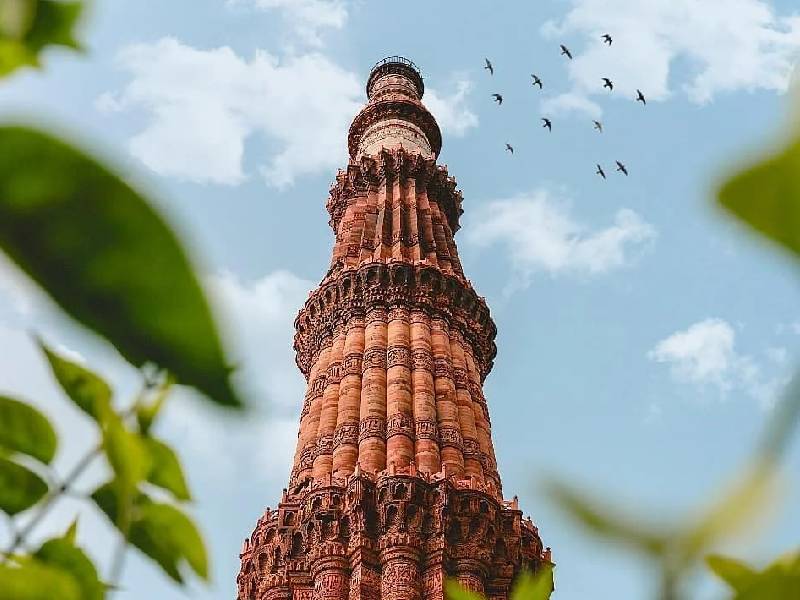 Qutub Minar, a short metro ride from Casa Inali homestay in Hauz Khas