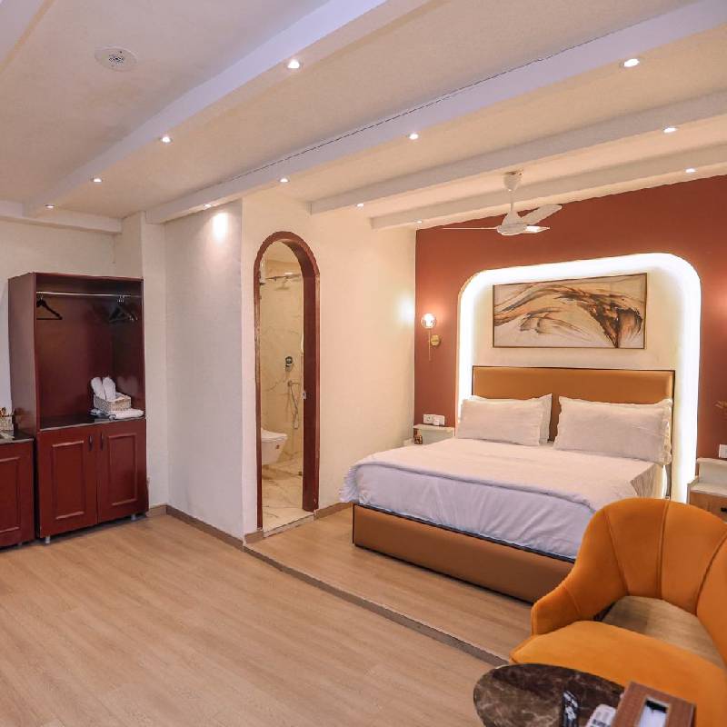 Rooms in Hauz Khas Village at Casa Inali - room interior view
